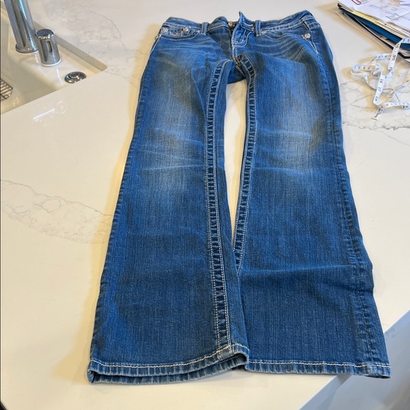 Miss Me Embellished Blue Jeans - Picture 5 of 6